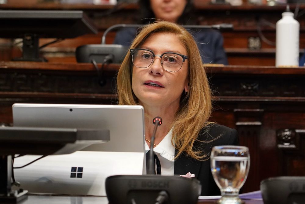 La diputada radical María Eugenia de Marchi, impulsora del proyecto.