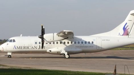 La aerolínea American Jet  se prepara para vuelos regulares en Argentina (Foto archivo)
