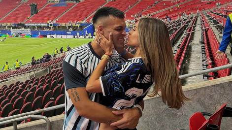 El chat entre Agustina Gandolfo y Lautaro Martínez que anticipó el resultado del partido contra Inglaterra
