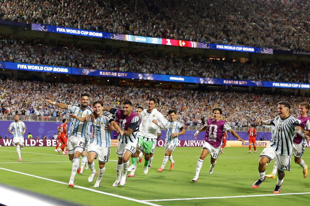 Selección Argentina ante Suiza por el Mundial 2026