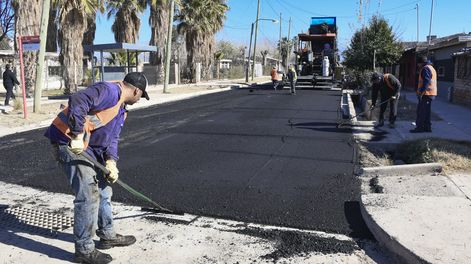 Jesús Nazareno: la calle Congreso contará con una nueva carpeta asfáltica