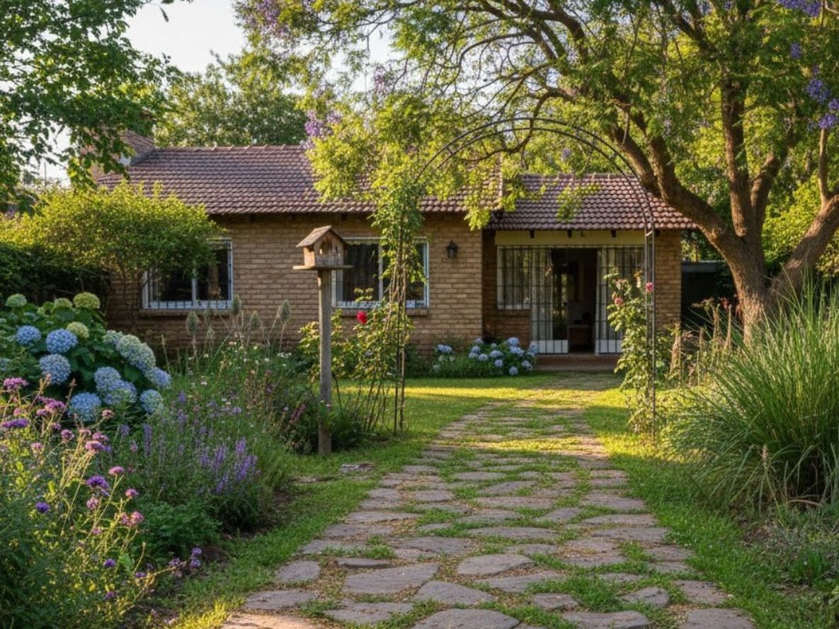 Los mejores diseños de senderos para patios grandes y chicos, según expertos en paisajismo