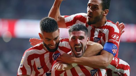 Koke, capitán del Atlético de Madrid, sufrió una lesión muscular a un mes del Mundial de Qatar. Foto: @Atleti