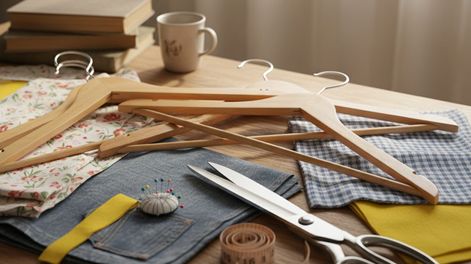 No es para colgar ropa: reciclar las perchas rotas o sin uso está de moda y son una gran opción para crear