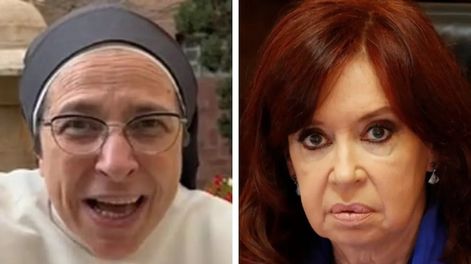 El fuerte mensaje de una monja a Cristina Kirchner que se volvió viral en las redes sociales. / Foto: Gentileza