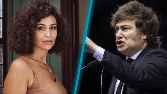 Julia Mengolini denunció a Javier Milei.