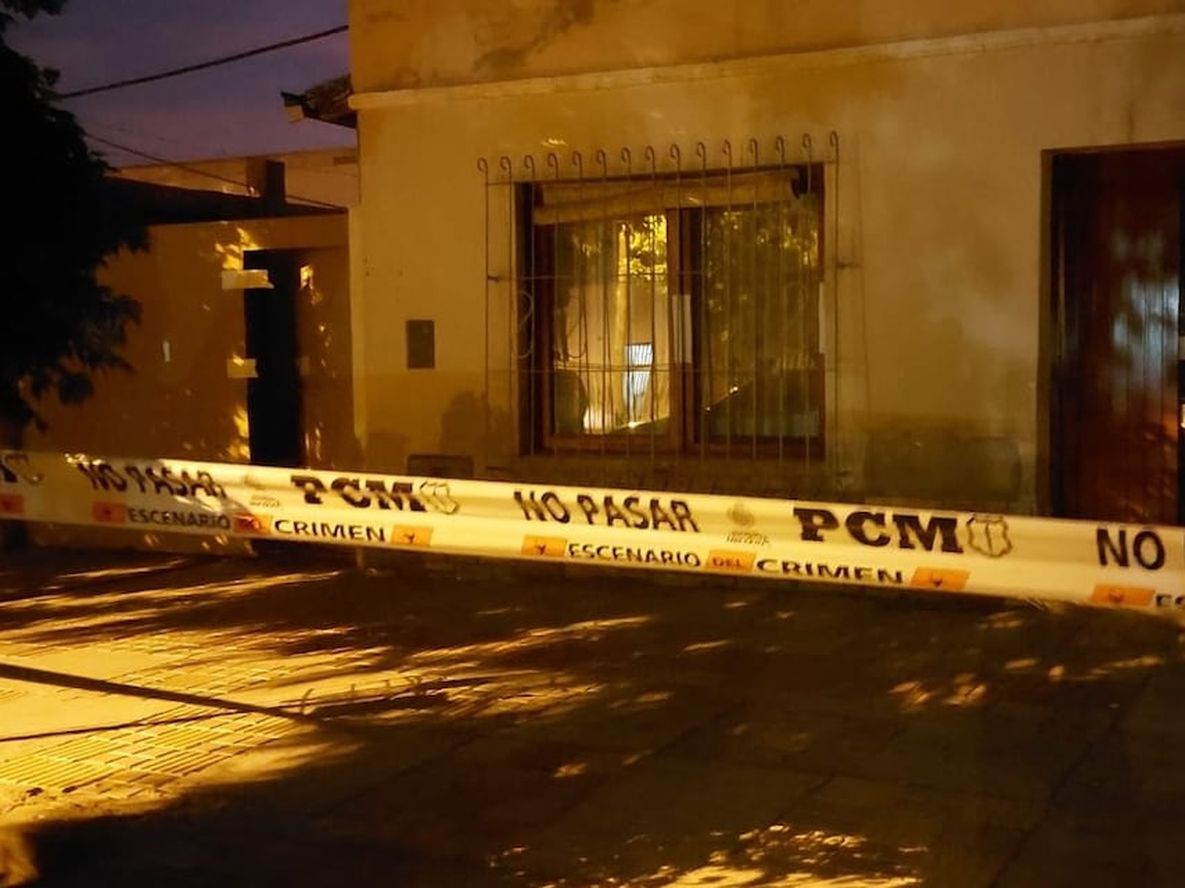La casa donde vivía la jubilada fue analizada por peritos, aunque su hermana la había limpiado, reordenado y arrasado con pruebas. Foto: gentileza Radio Nacional San Rafael