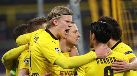 Haaland eliminó al Sevilla. / Gentileza.