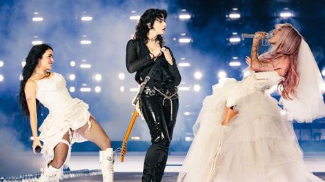 Marilina Bertoldi rompió el silencio tras cantar con Lali y Tini: Voy a dejar el rock