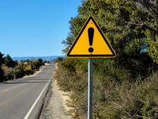 pocos lo saben: que significa el triangulo amarillo con un signo de exclamacion en la ruta y cuando hay que prestarle atencion