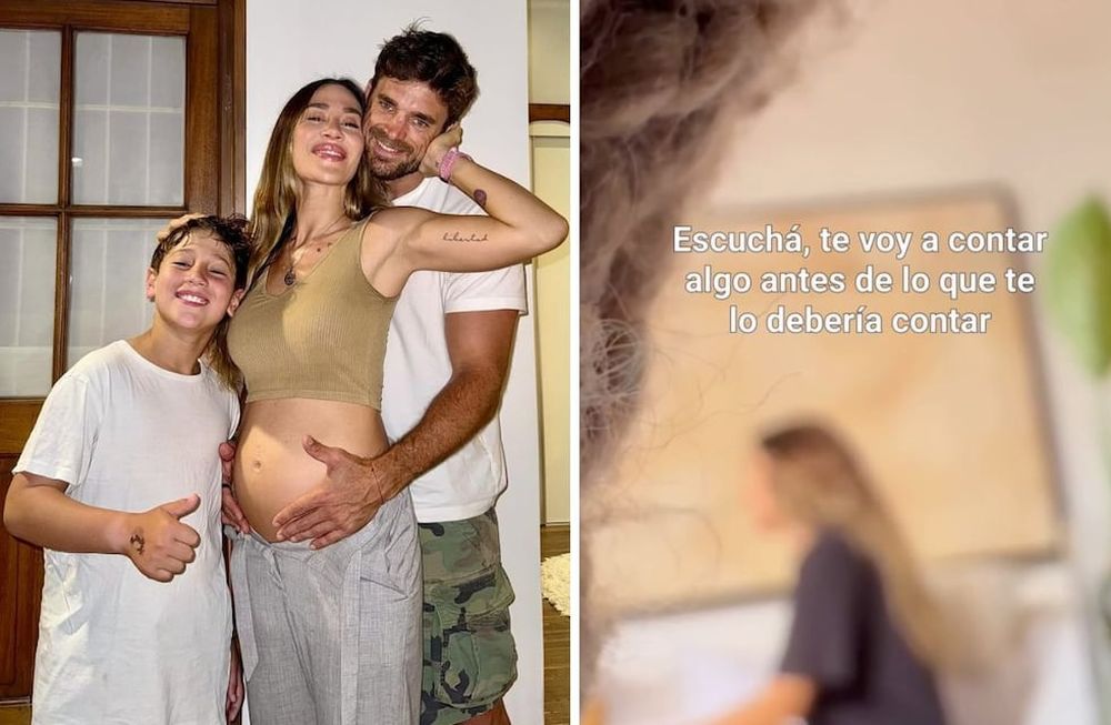 La tierna reacción Momo cuando Jimena Barón le contó que está embarazada.