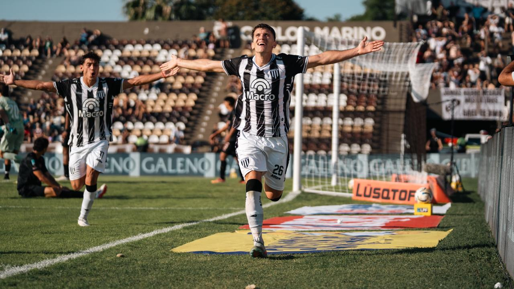 Facundo Lencioni logró el gol del empate frente a Platense. Facundo Lencioni logró el gol del empate frente a Platense.