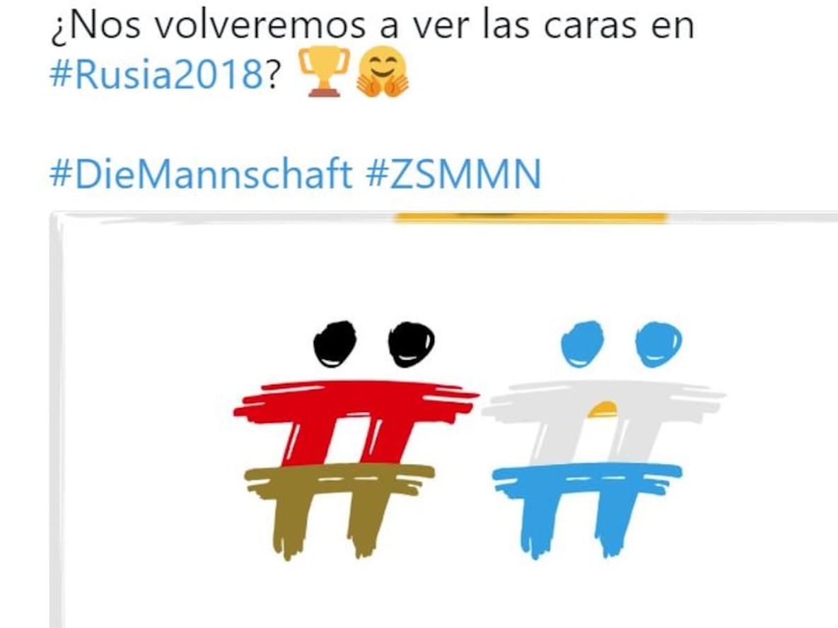 Alemania y un provocador mensaje hacia el seleccionado argentino