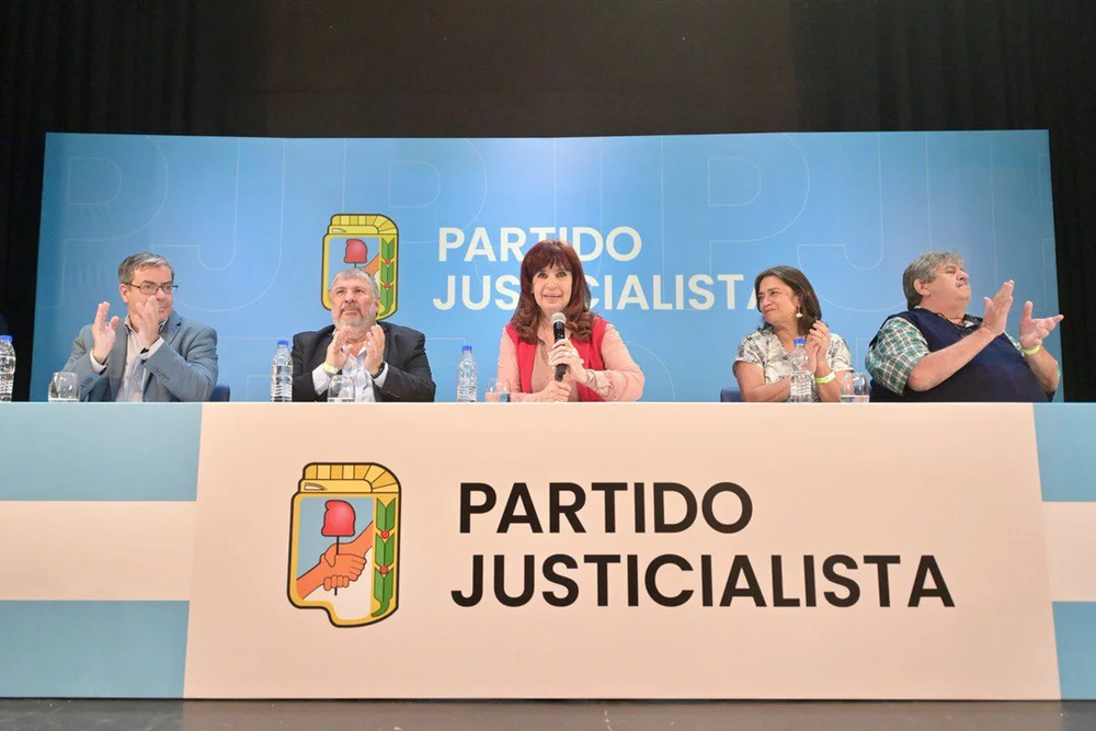 Cristina Kirchner, jefa del PJ. (archivo)
