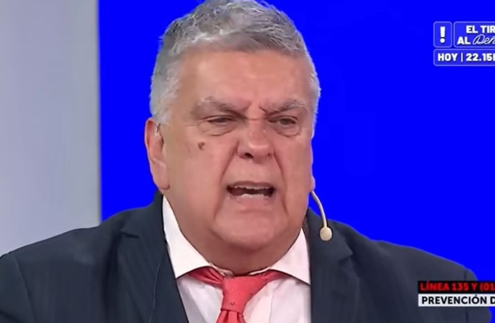 Luis Ventura, furioso con Jorge Rial.