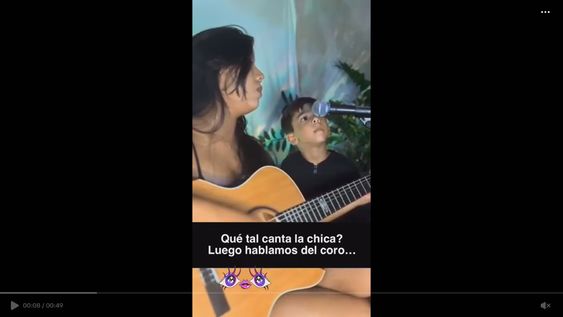 El corista que logró robarse el show.