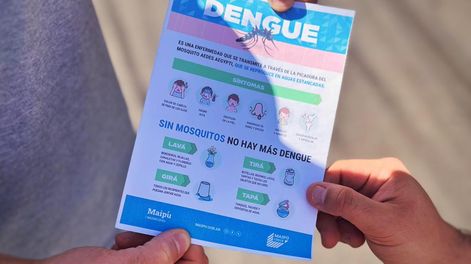 Maipú refuerza las acciones para prevenir el dengue