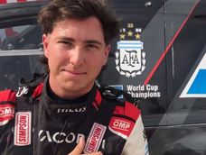 El piloto mendocino Juan Cruz Mendocino fue trasladado a Buenos Aires para tener atención especializada.