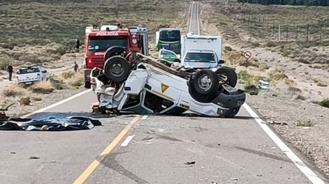 Los Andes | Un trabajador vial fue embestido y murió en la Ruta 40.