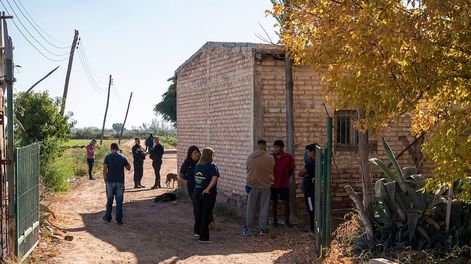 Los Andes | La finca donde fue asaltada la familia y Villca fue asesinado. Foto: Ignacio Blanco / Los Andes