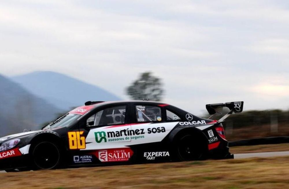 Canapino fue la referencia del viernes del Top Race en Salta