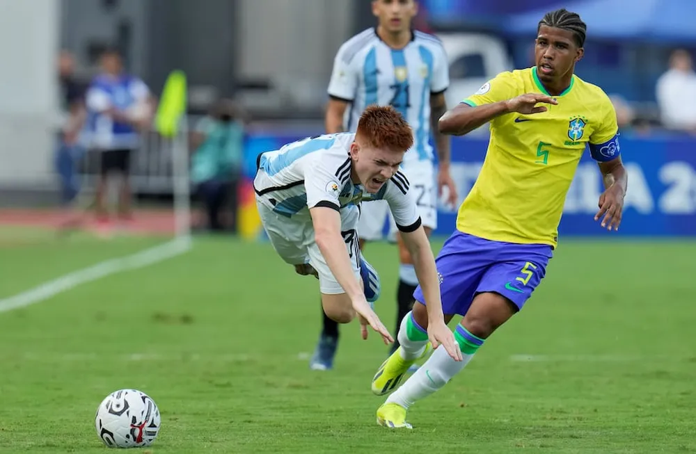 Valentín Barco, de Argentina con grandes chances de jugar la próxima Copa América 2024. / Gentileza.