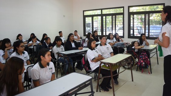 claudia ferrari en aconcagua radio: este ano cerramos el ciclo de los estudiantes que iniciaron la secundaria en pandemia