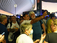 Rafael Di Zeo estuvo en Córdoba y no pudo ingresar a la cancha.&nbsp;