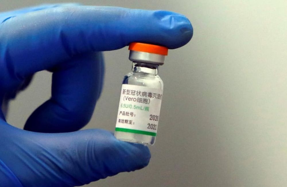 Vacuna. La Sinopharm fue desarrollada en colaboración con el laboratorio Beijing Institute of Biological Productos de China. (AP)