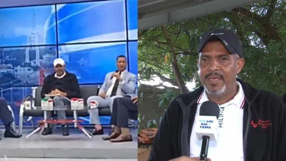 Mario Ureña, dirigente gremial del transporte, sufrió un ataque cardíaco mientras participaba de un programa en vivo.