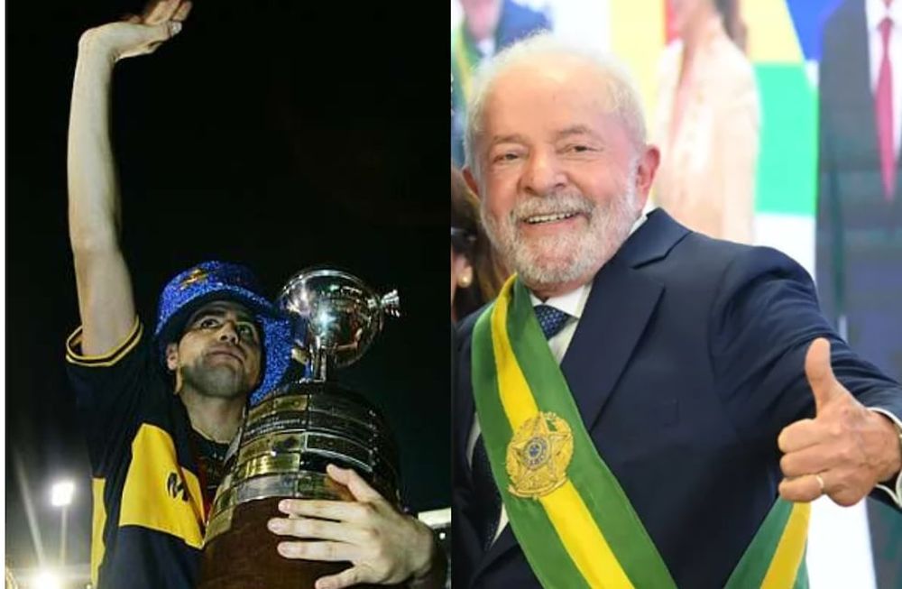 Boca, Libertadores y Lula van de la mano