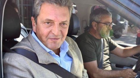 Sergio Massa dio su testimonio ante el Tribunal Oral Federal 5.