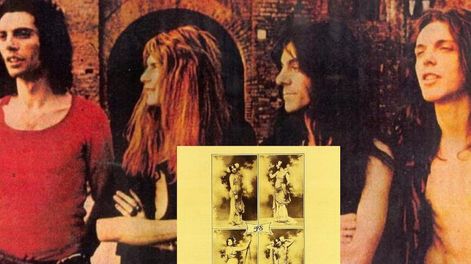 Los Andes | El cuarteto napolitano y la portada de su obra maestra.