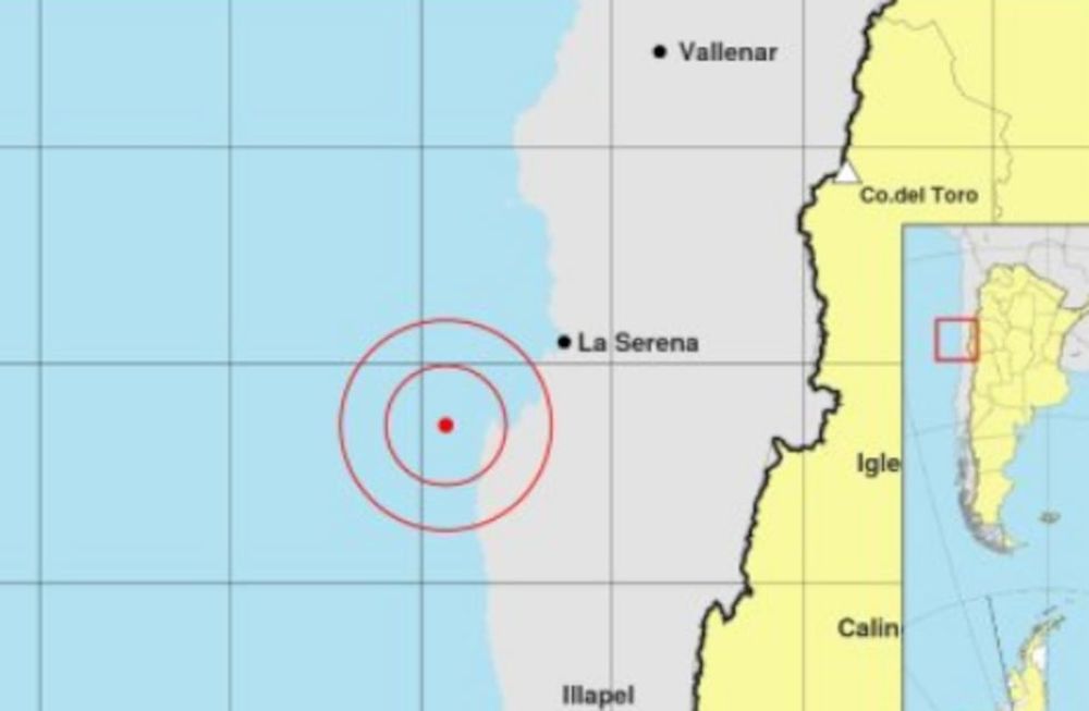 Un sismo de 6.6 grados se produjo en Chile y se sintió en Mendoza.