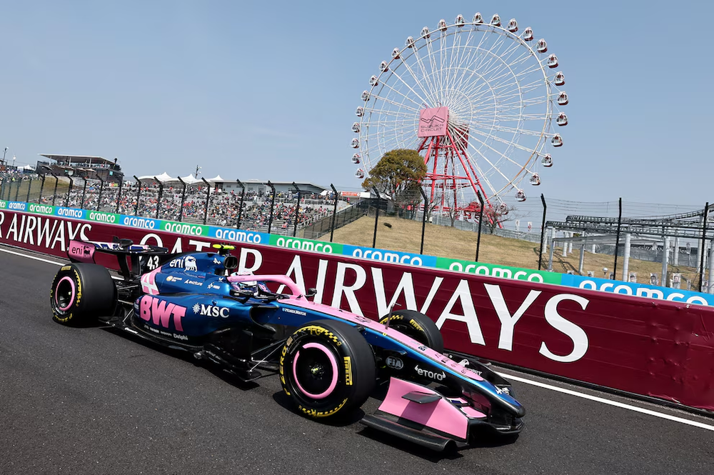 El Gran Premio de Japón se está corriendo en el circuito de Suzuka, donde el Alpine del argentino Franco Colapinto terminó en el puesto 17. 