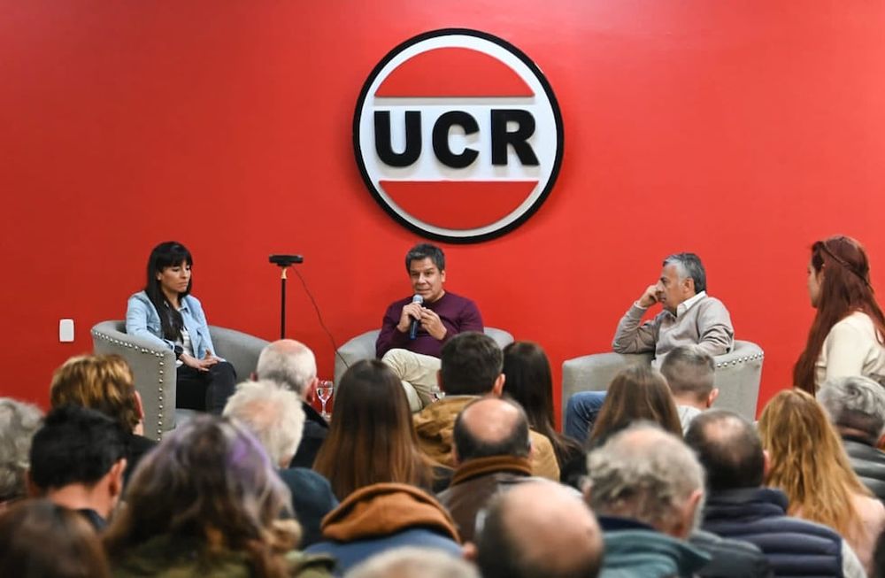Facundo Manes en Mendoza. Prensa UCR