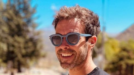 Los Andes | El actor en su último viaje a Mendoza.