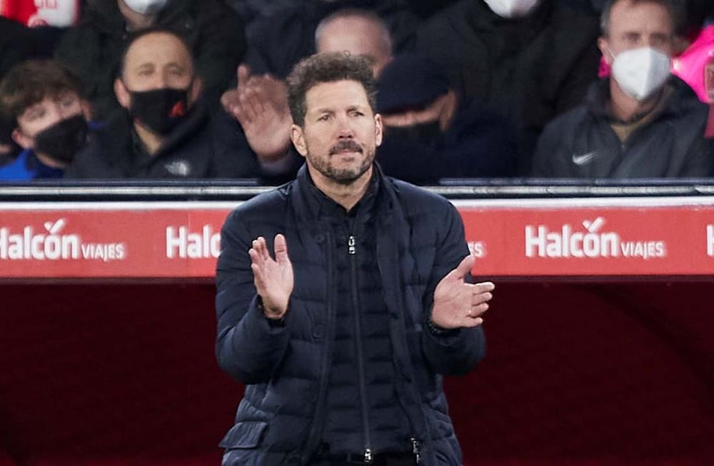 Nunca el Atlético Madrid había perdido cuatro partidos seguidos con el Cholo Simeone como DT. (AP)