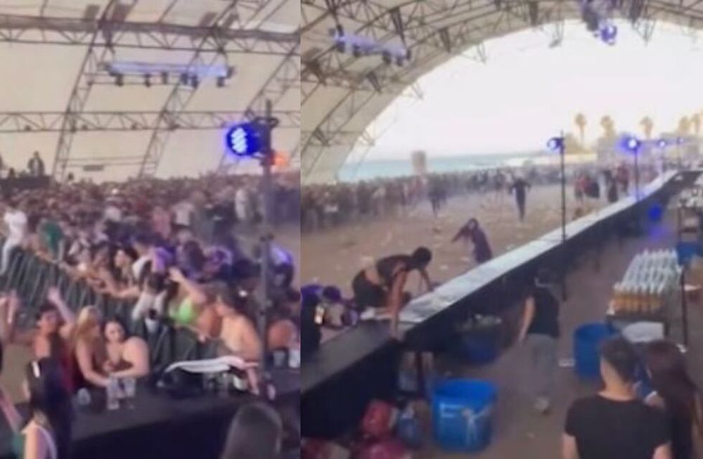 Video: graves incidentes en show de L-Gante en Uruguay