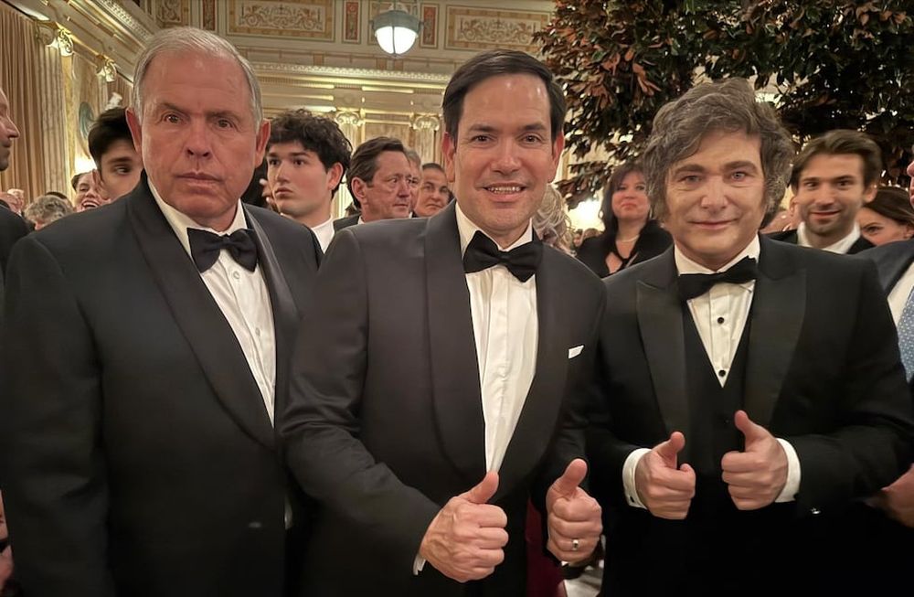 Werthein, Rubio y Milei