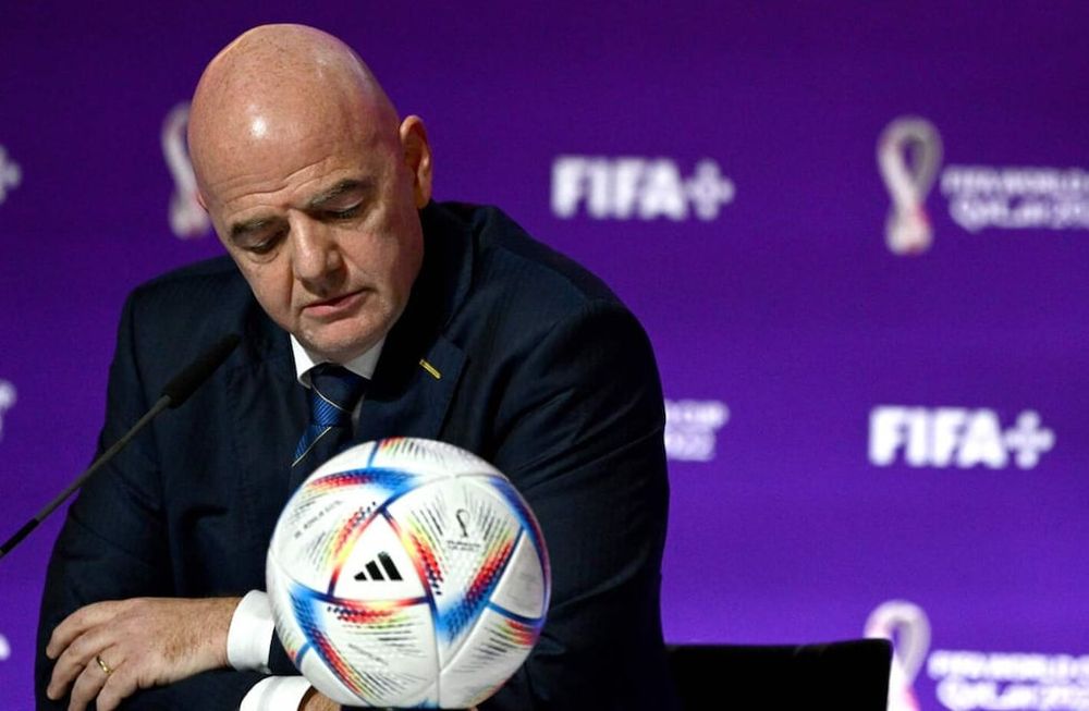 Gianni Infantino, presidente de FIFA. Foto: AFP