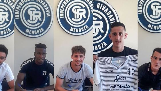 Cinco nuevas incorporaciones en la Lepra. /Gentileza prensa de Independiente Rivadavia