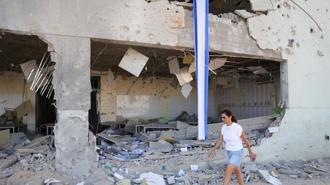 Destrucción en Gedera, Israel, tras los misiles de Irán (EFE)