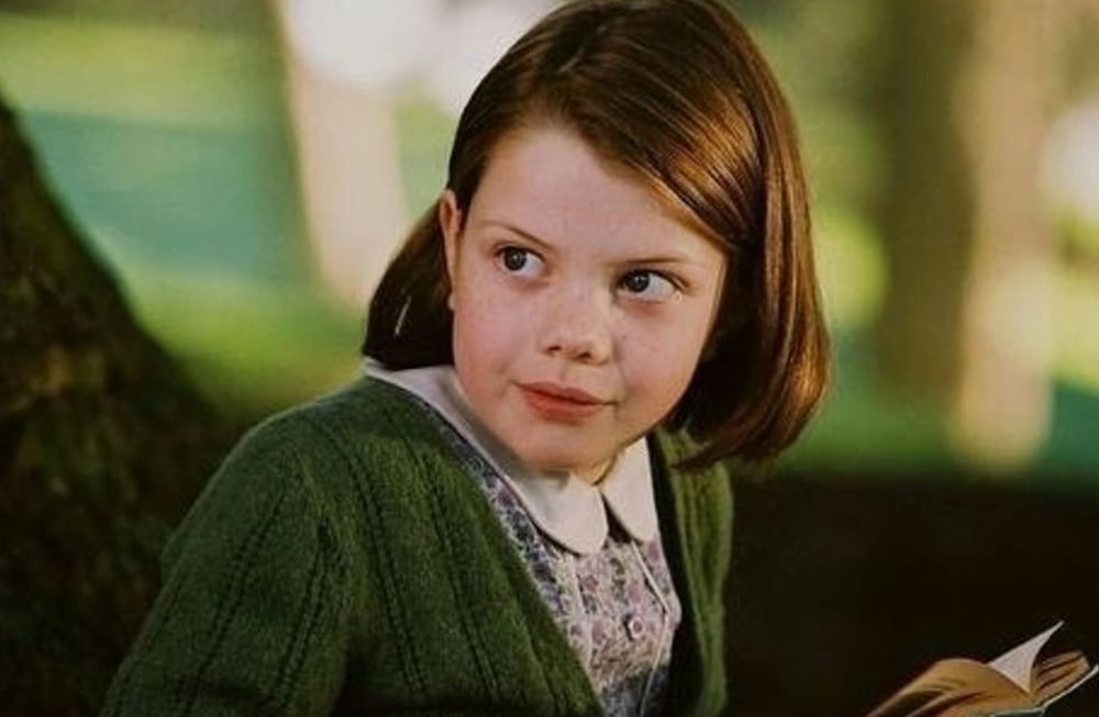 Así luce la actriz que encarnó a Lucy en Las crónicas de Narnia.