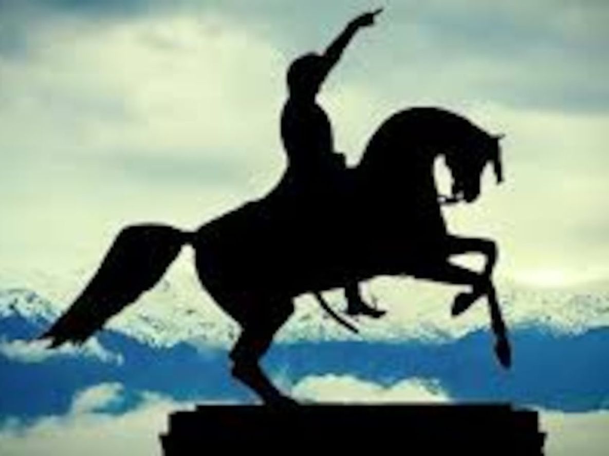 En homenaje al Padre de la Patria, General don José de San Martín