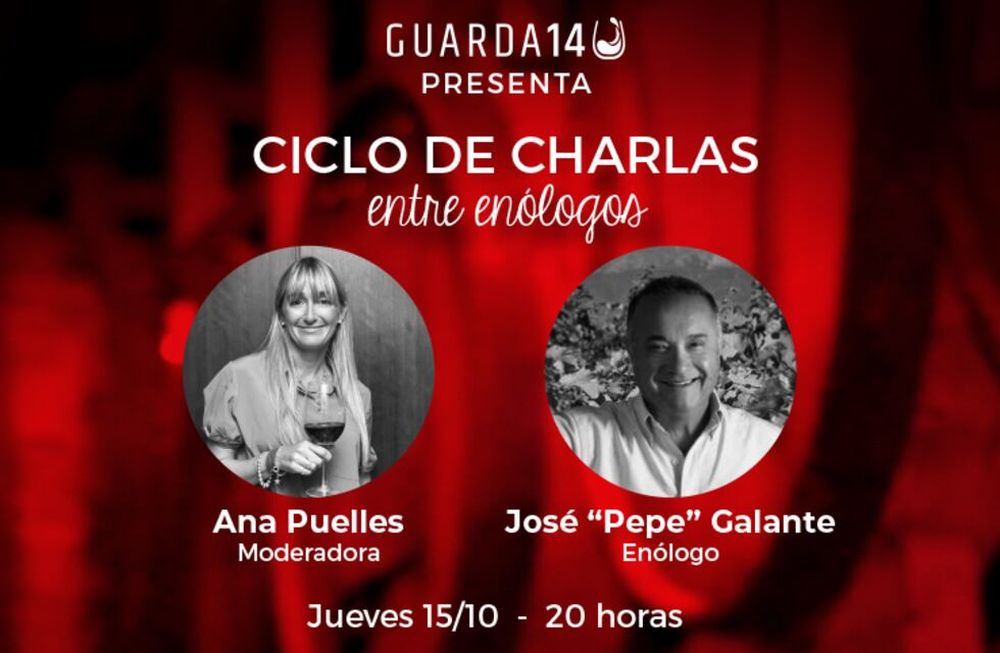 “Pepe” Galante, en el ciclo de charlas entre enólogos de Guarda14