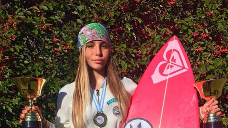 Cocó, la nueva reina del surf argentino