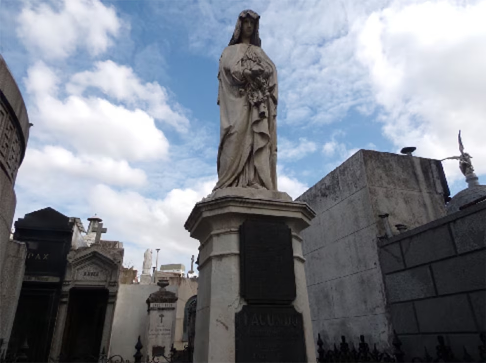 Tumba de Facundo Quiroga en la Recoleta