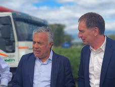 El ministro del Interior, Diego Santilli, volverá este viernes a a Mendoza. El ministro del Interior, Diego Santilli, volverá este viernes a a Mendoza.