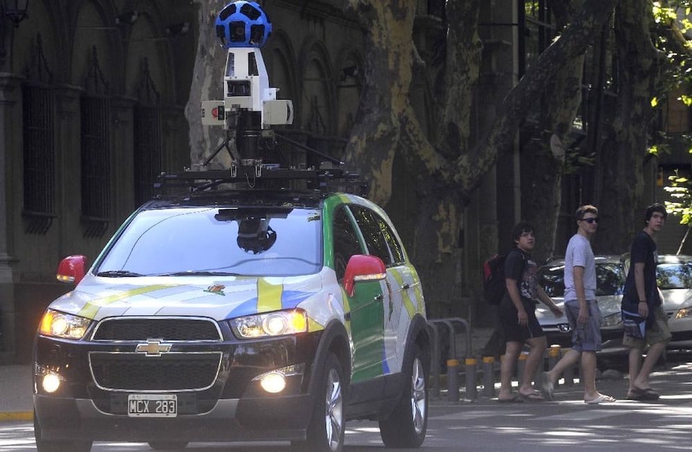 Los autos de Google recorrieron Mendoza para actualizar imágenes en los mapas. Foto: Archivo Los Andes